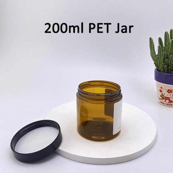 Classic 200ml single-wall PET jar from COPCO
